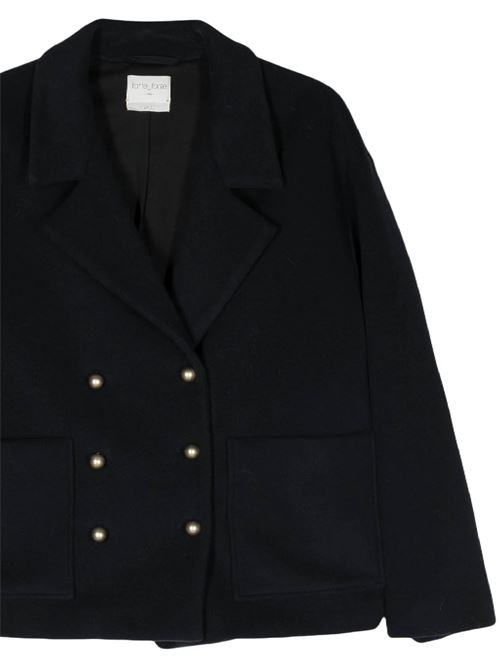 Army-inspired peacoat FORTE FORTE | 12804bisINK